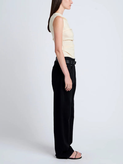 Anoushka Top in Linen Slub