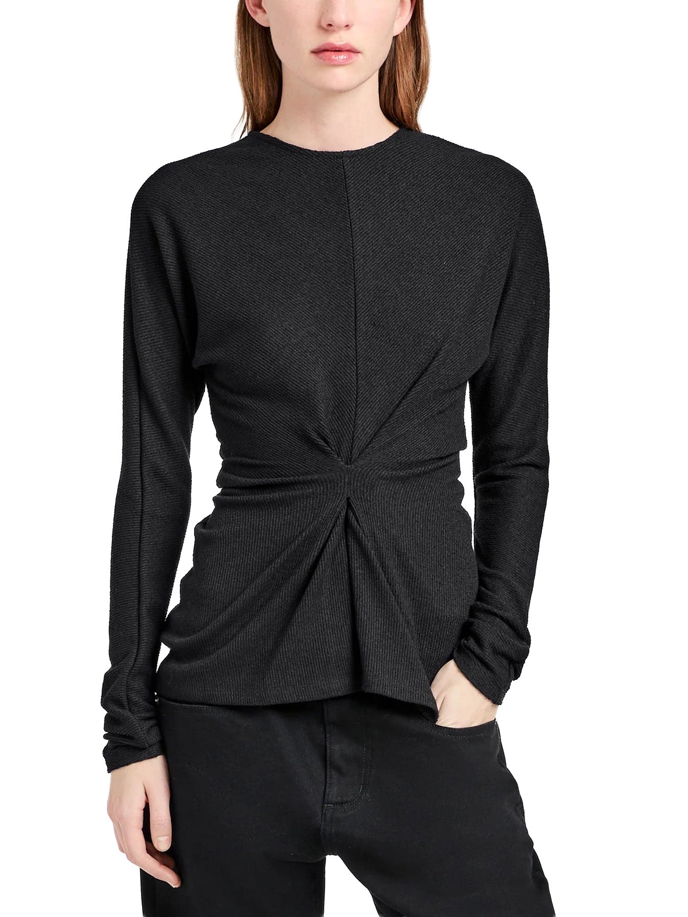 Heather Top in Twisted Rib
