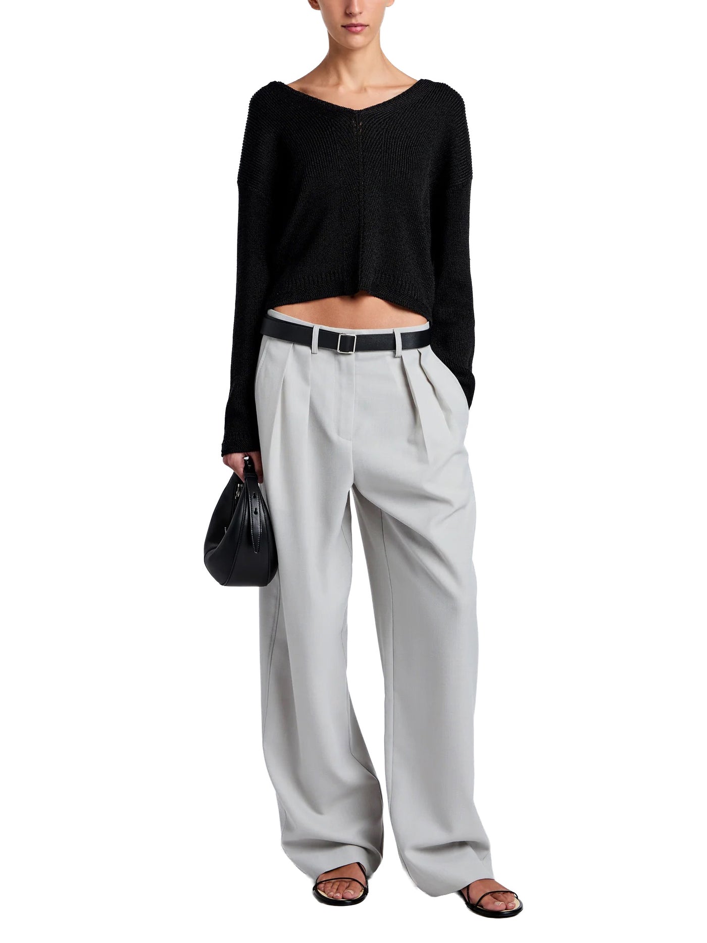 Eleanor Pant in Wool Melange