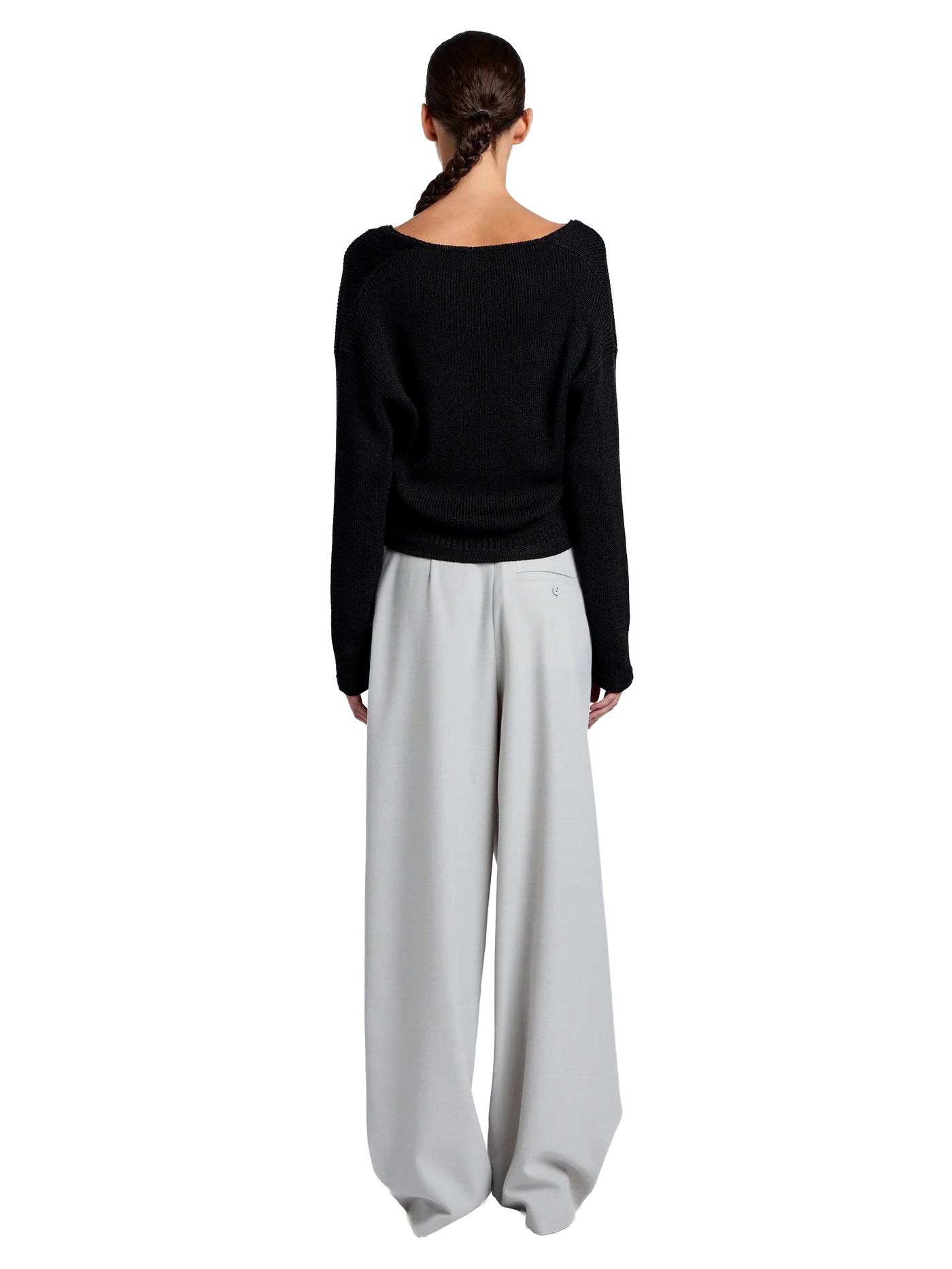 Eleanor Pant in Wool Melange