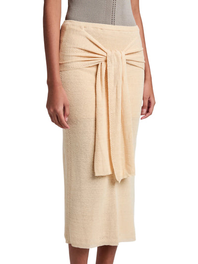 Phelan Knit Skirt in Linen Twist