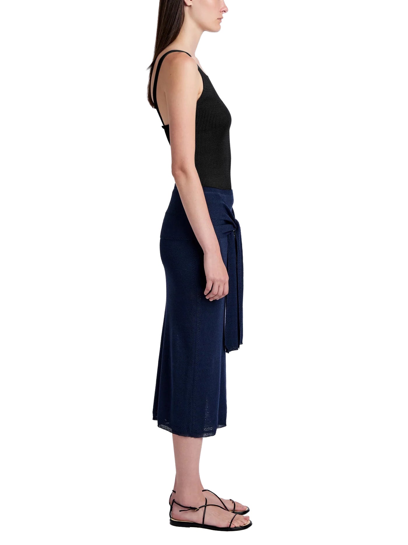 Phelan Knit Skirt in Linen Twist