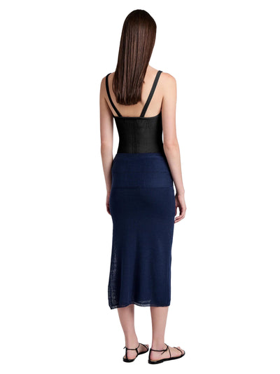 Phelan Knit Skirt in Linen Twist