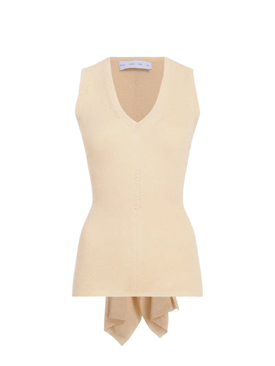Heyde Knit Sweater in Linen Twist