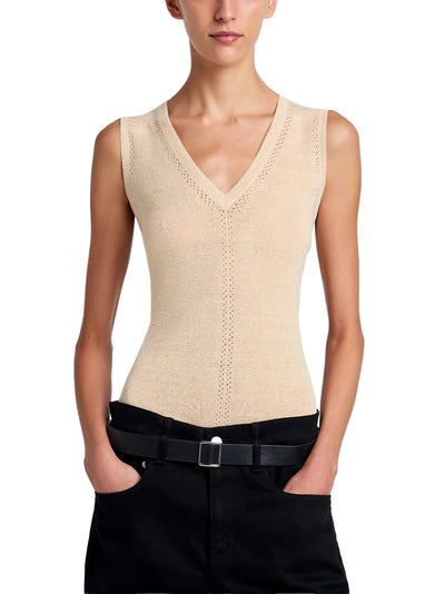 Heyde Knit Sweater in Linen Twist