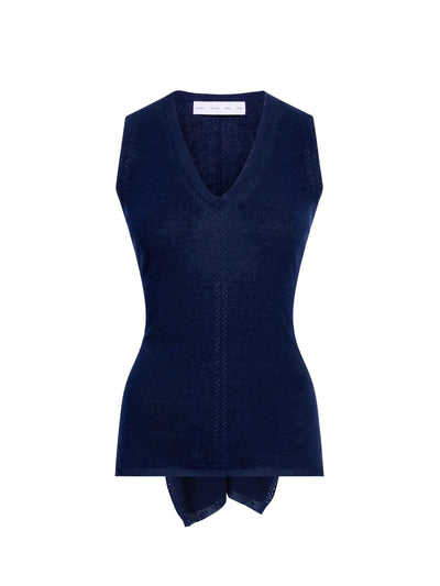 Heyde Knit Sweater in Linen Twist