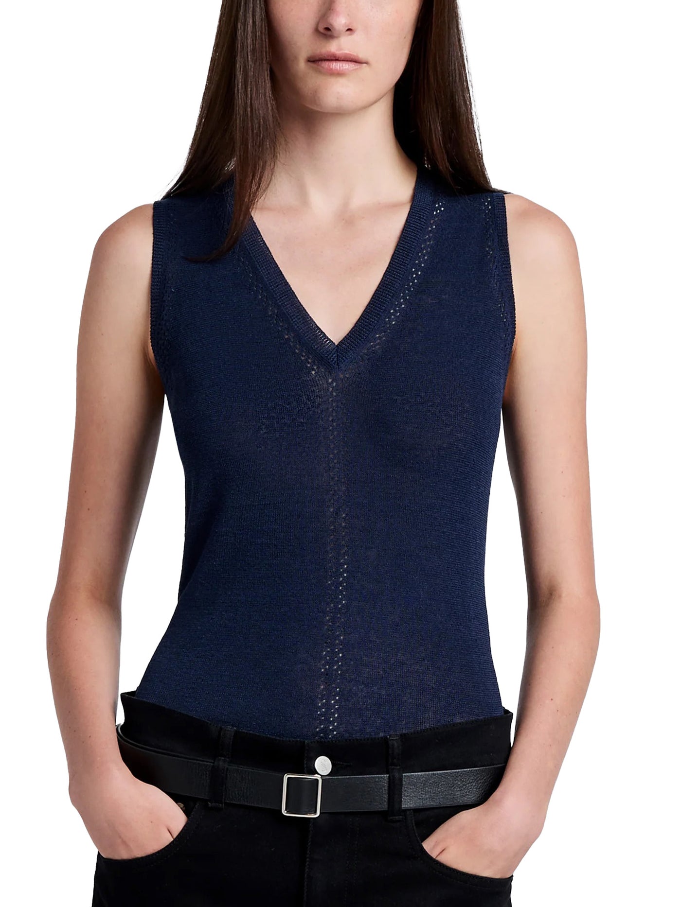 Heyde Knit Sweater in Linen Twist