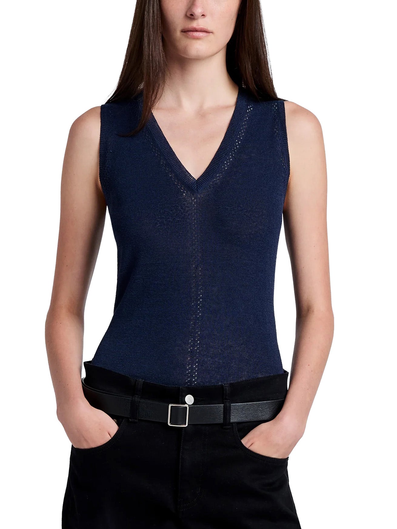 Heyde Knit Sweater in Linen Twist
