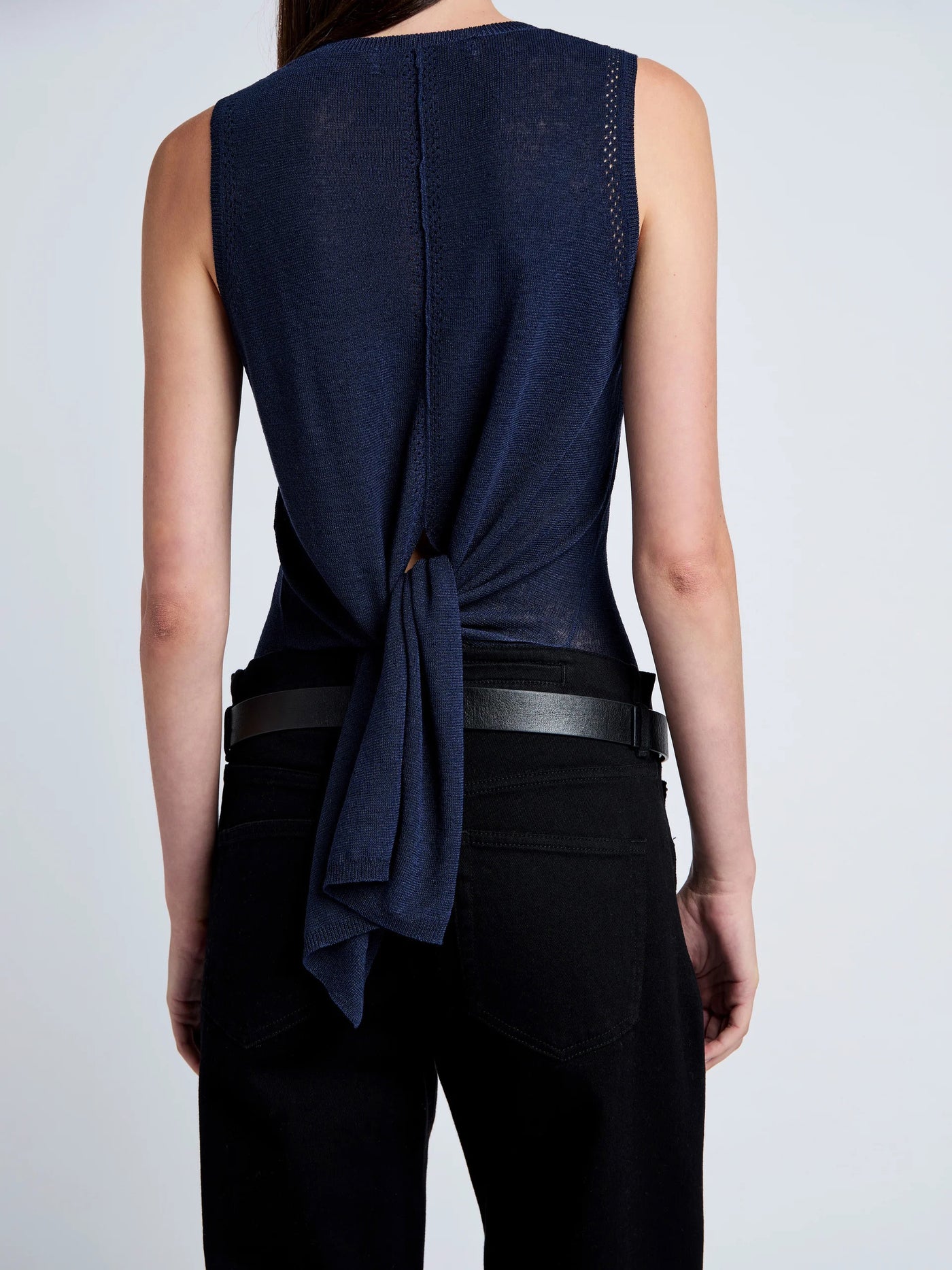 Heyde Knit Sweater in Linen Twist