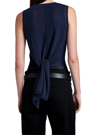 Heyde Knit Sweater in Linen Twist