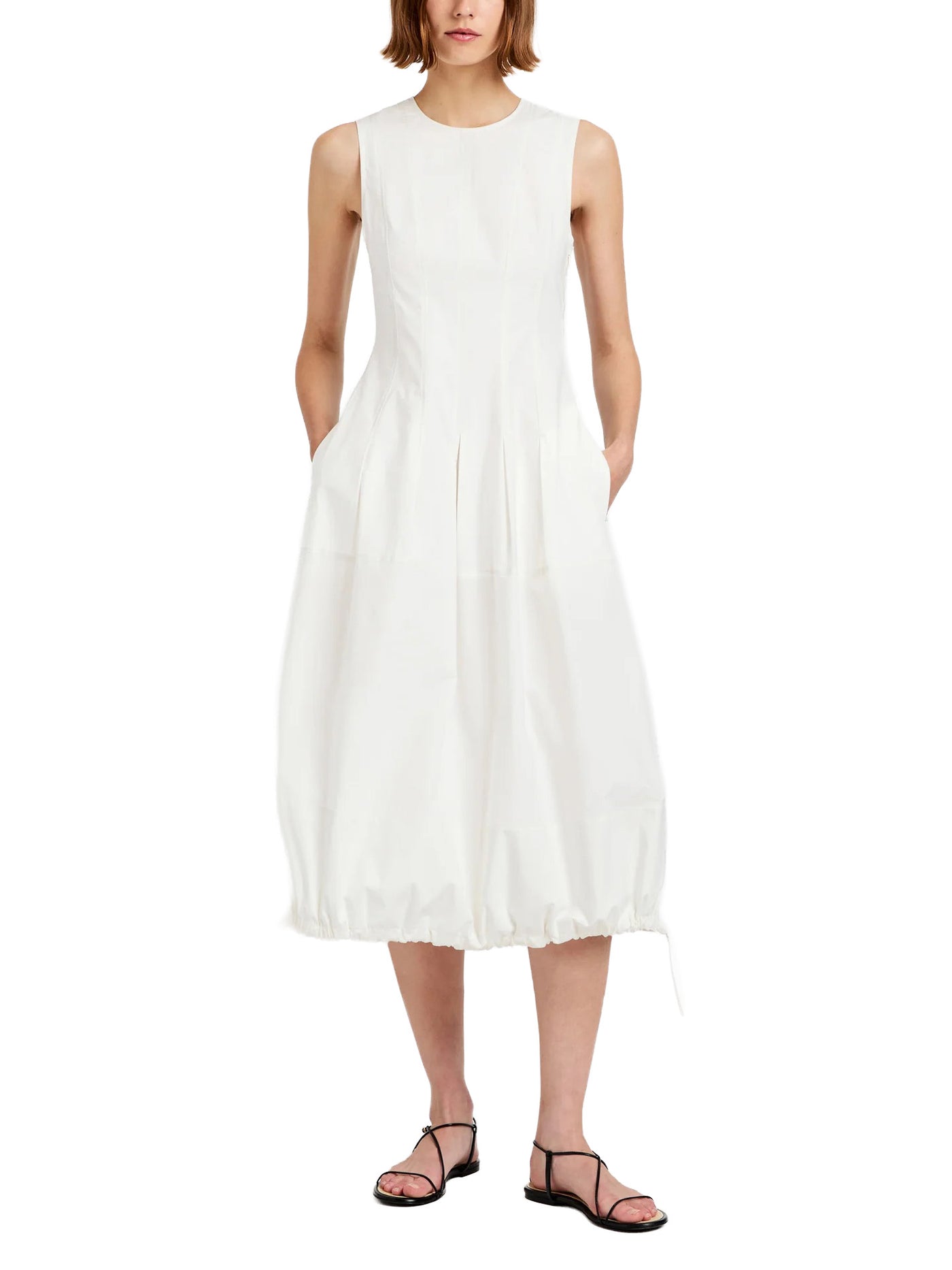 Marley Dress in Brushed Poplin