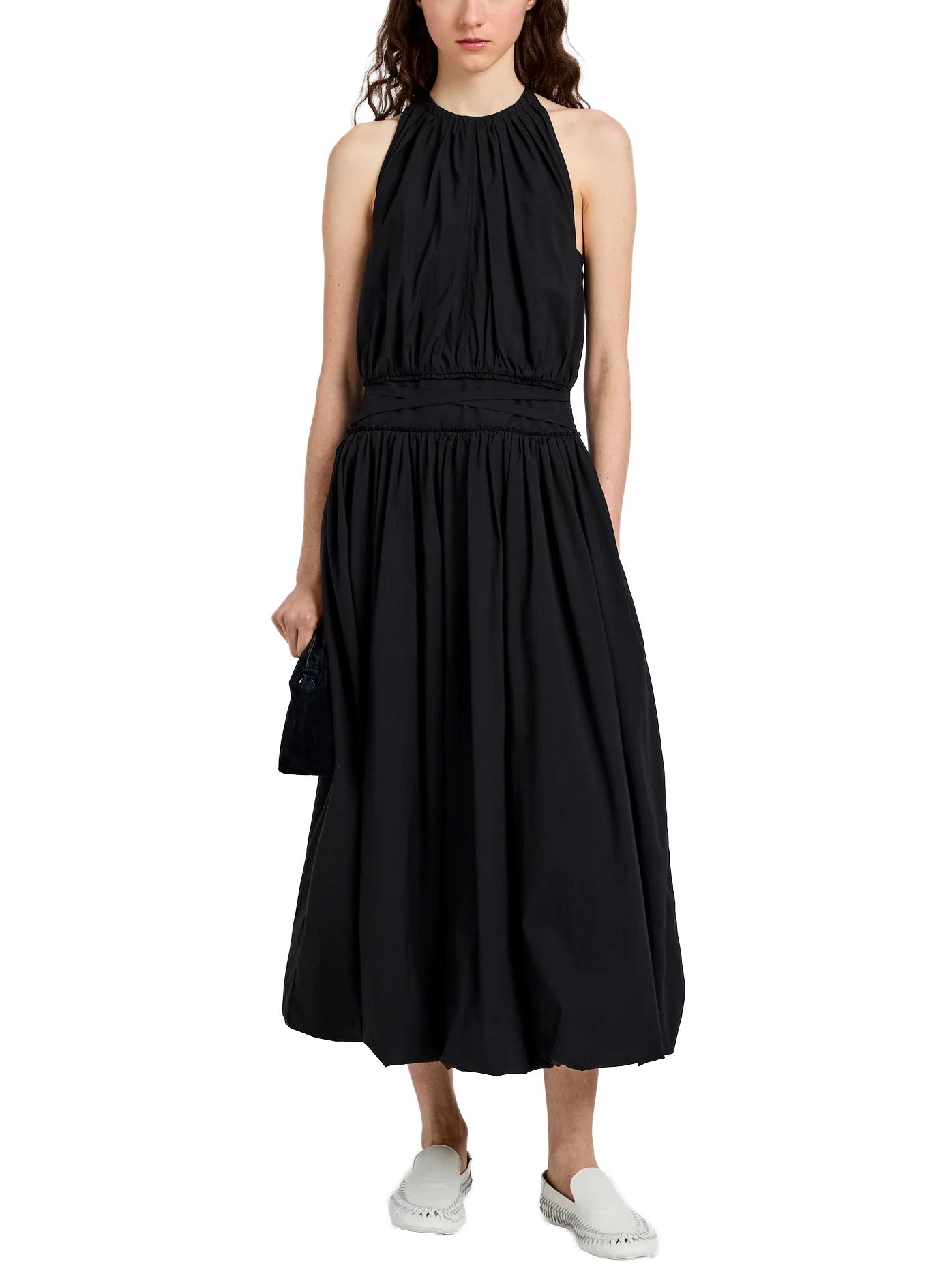 Wylie Dress in Tech Poplin