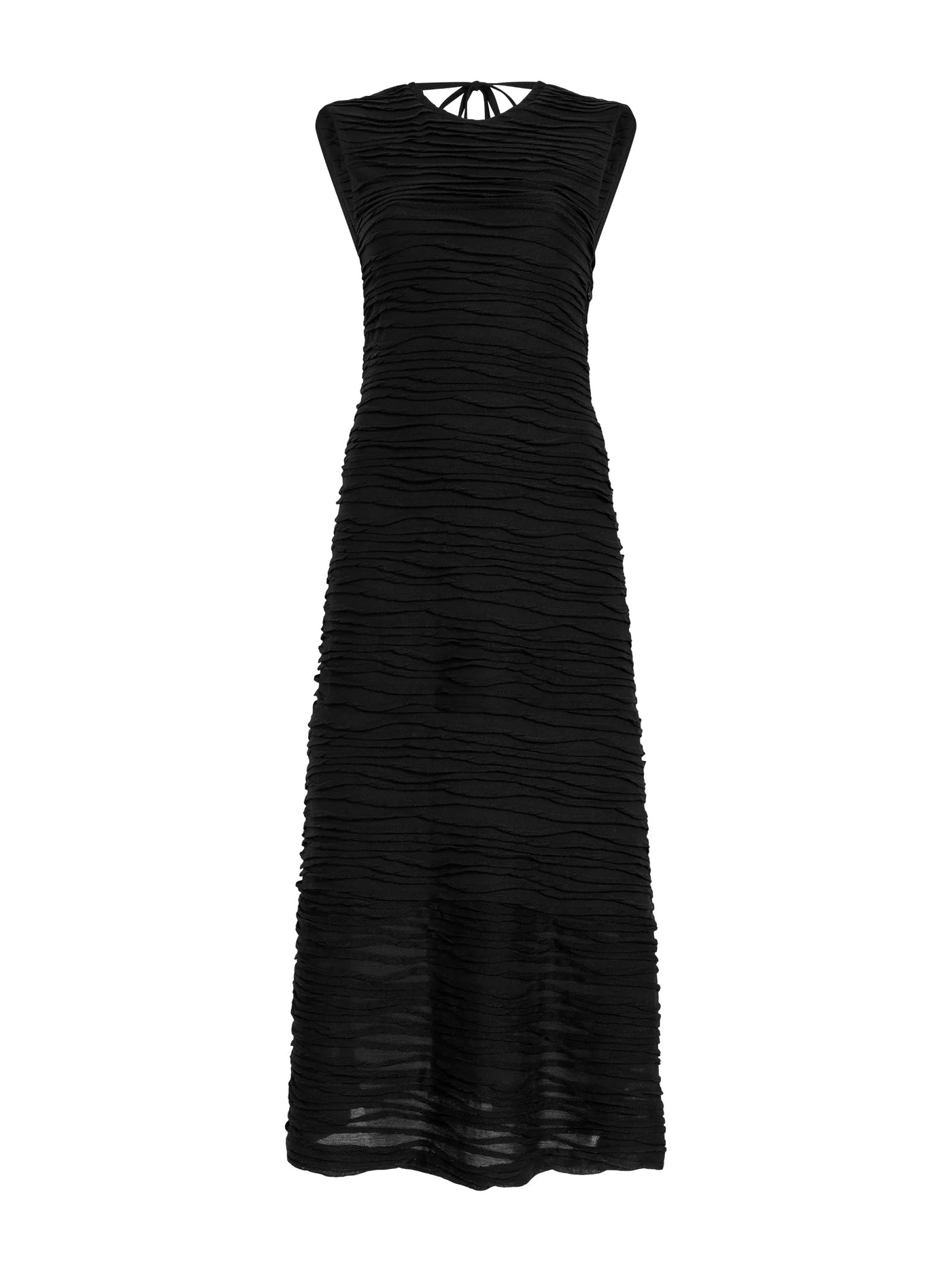 Laura Dress in Textured Cotton