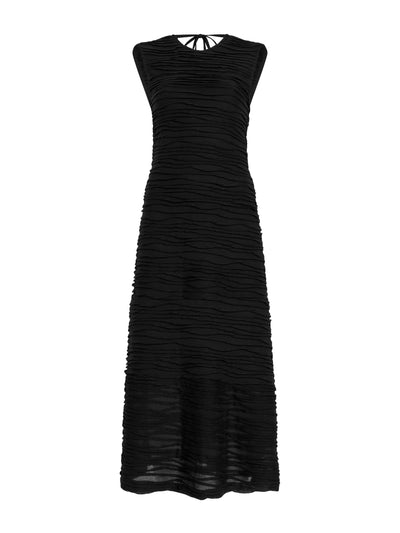 Laura Dress in Textured Cotton
