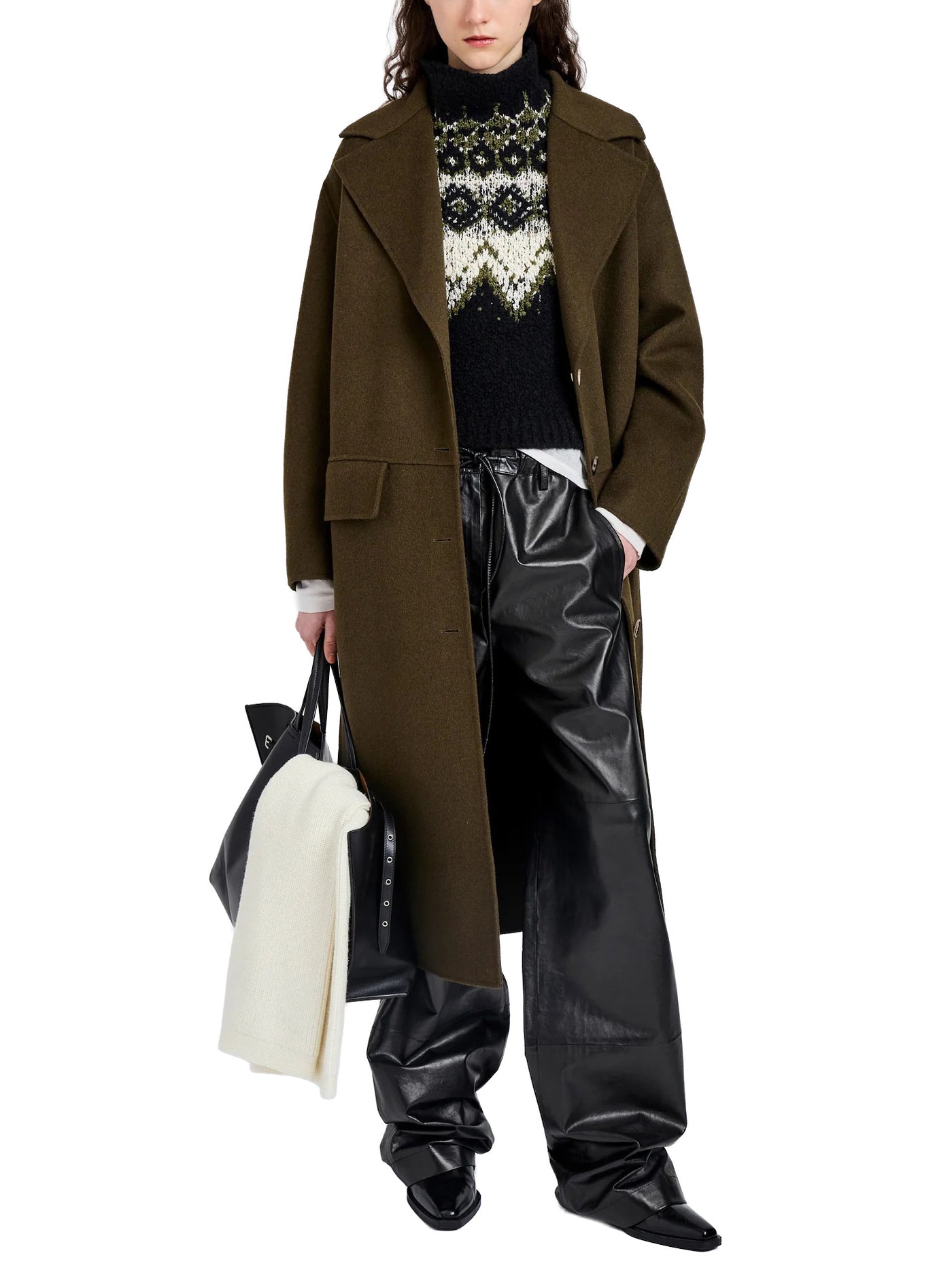 Tammy Coat in Double Face Wool