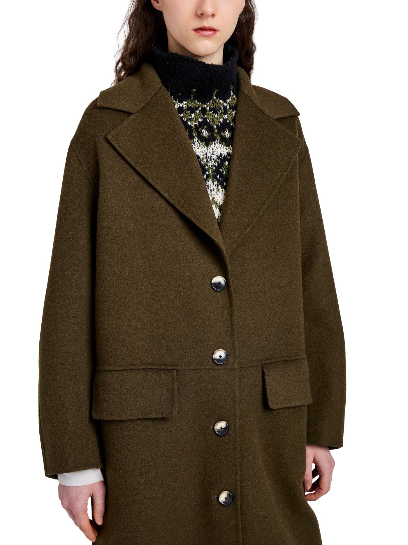 Tammy Coat in Double Face Wool