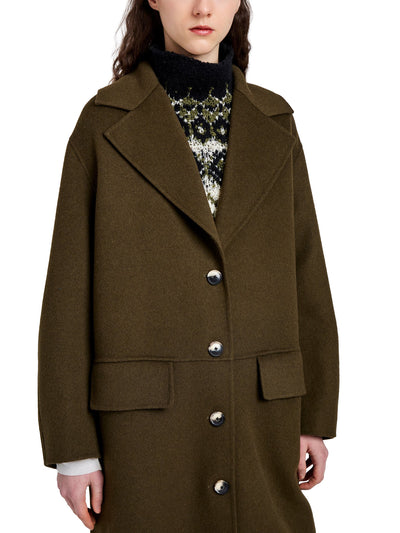 Tammy Coat in Double Face Wool