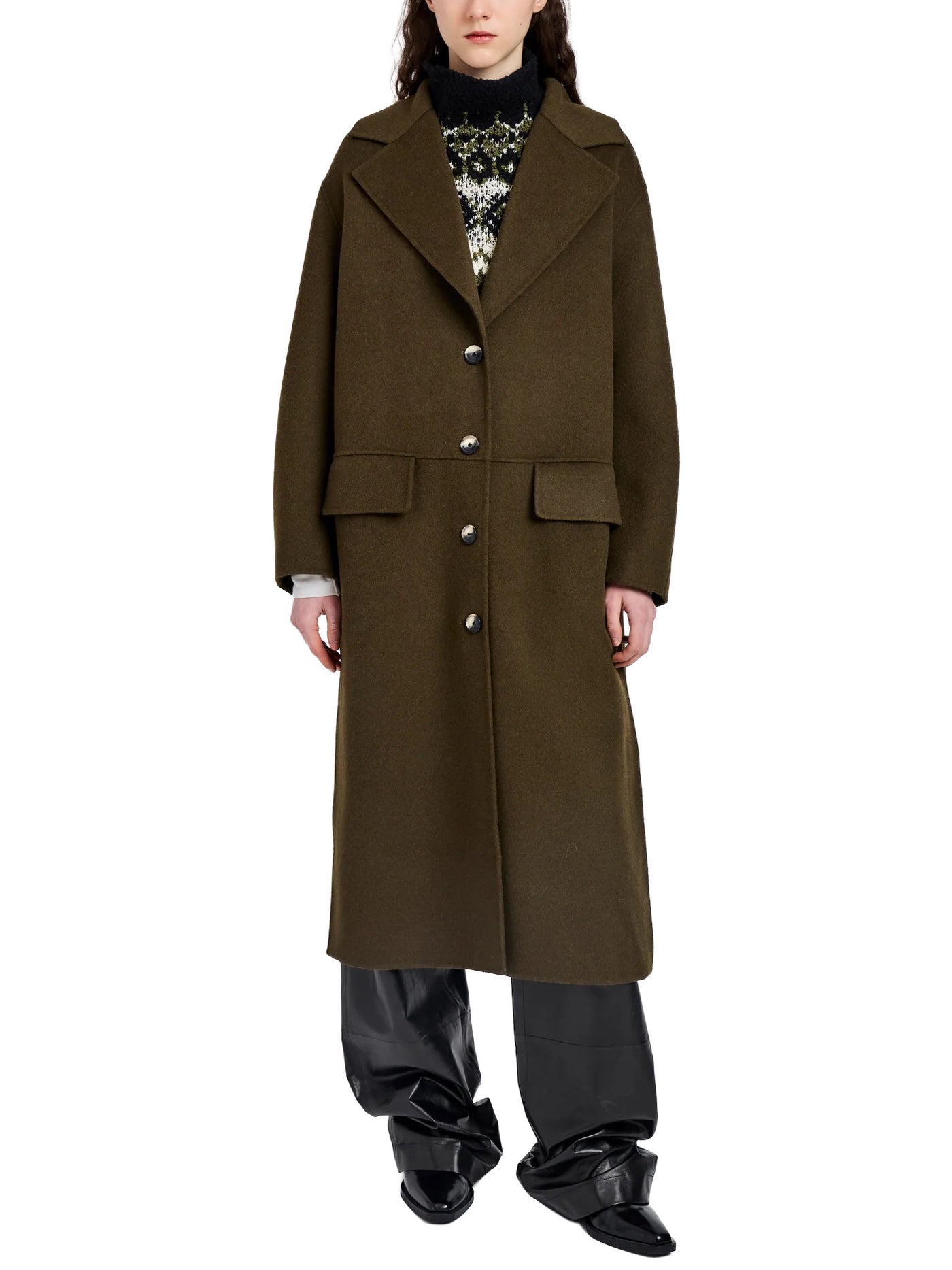 Tammy Coat in Double Face Wool