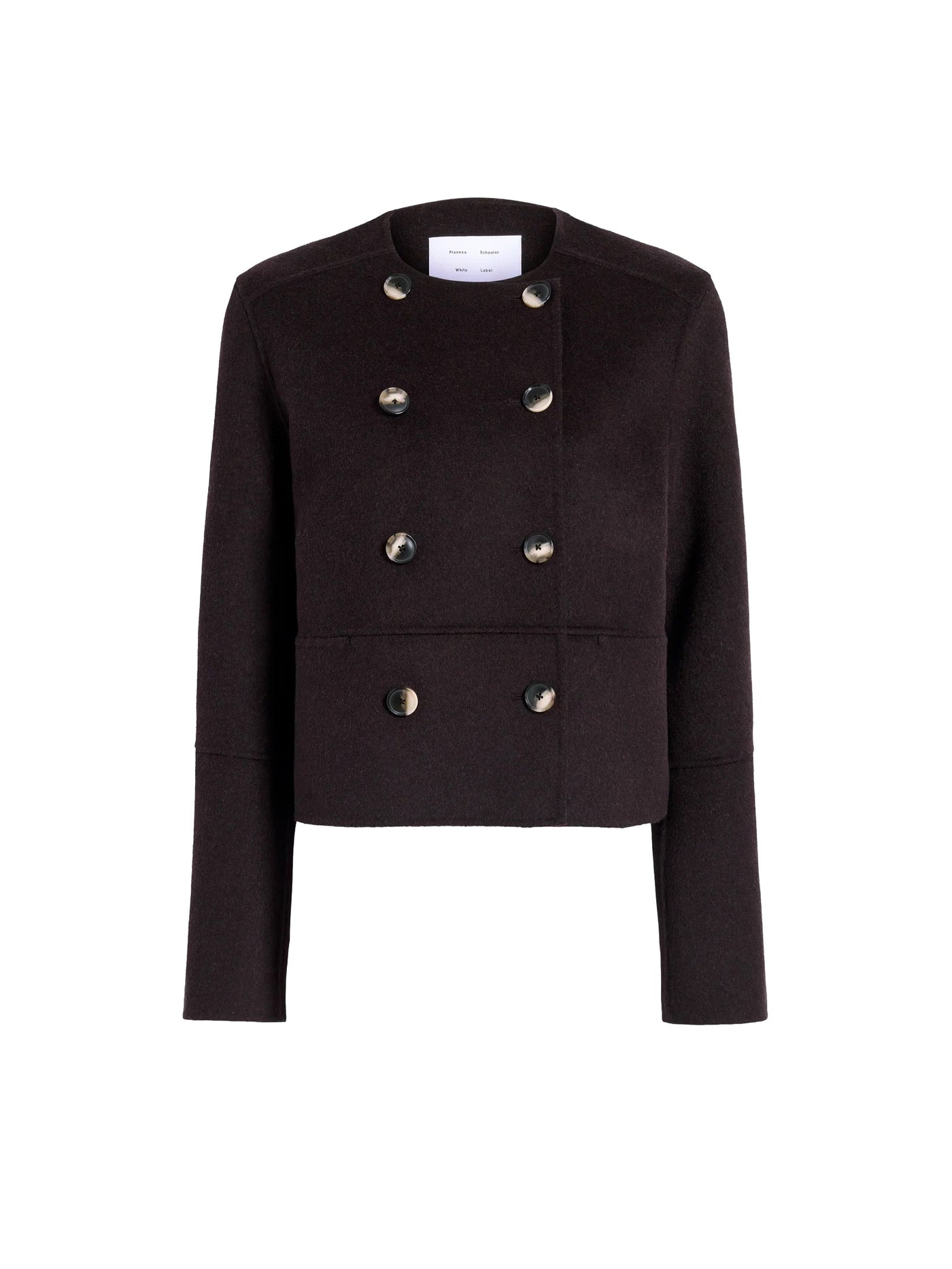 Courtney Jacket in Double Face Wool Hickory