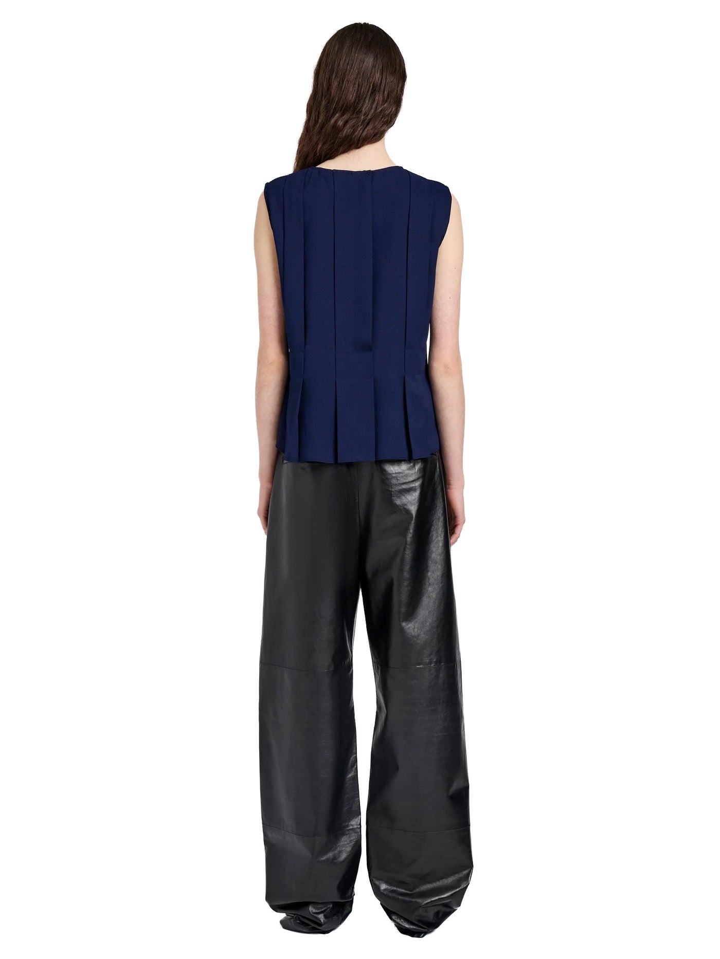 Makayla Top in Open Weave Flou