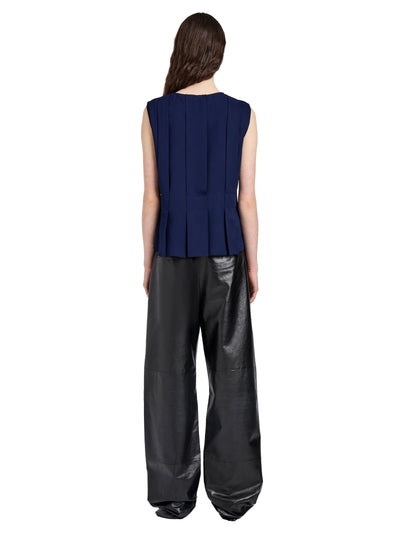 Makayla Top in Open Weave Flou