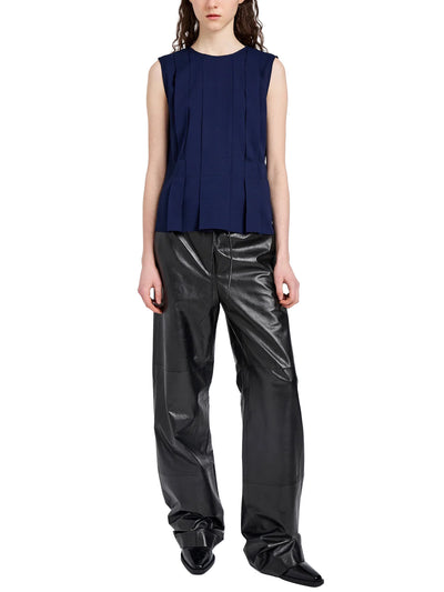 Makayla Top in Open Weave Flou