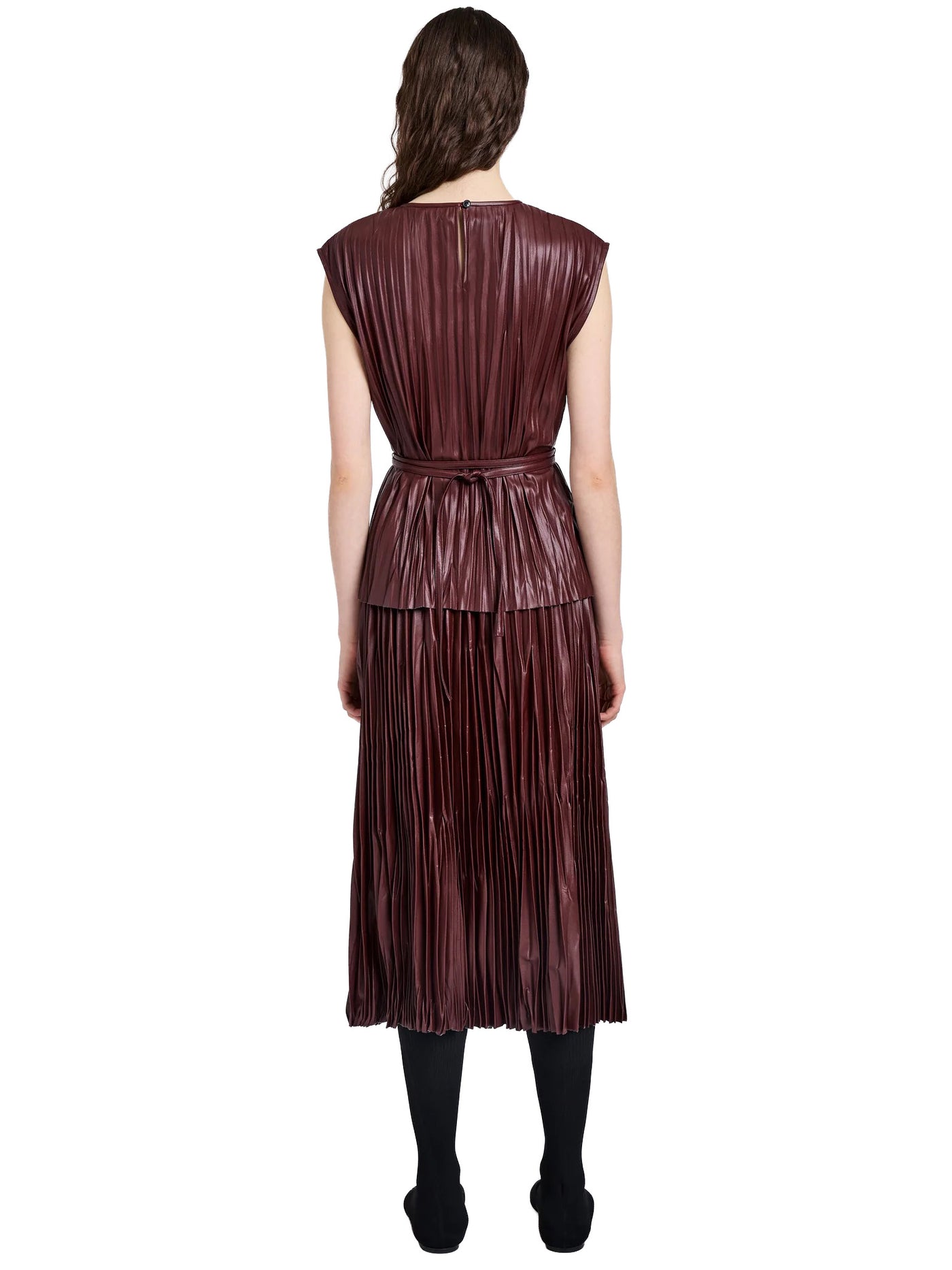 Lyra Top in Faux Leather