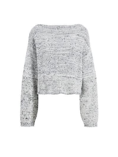 Maddox Sweater in Marled Cotton