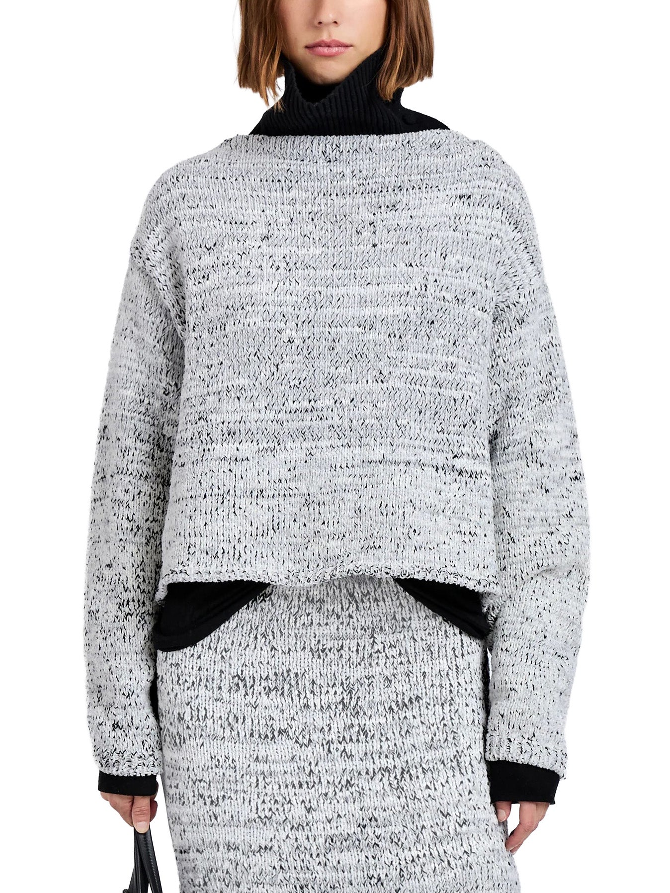 Maddox Sweater in Marled Cotton