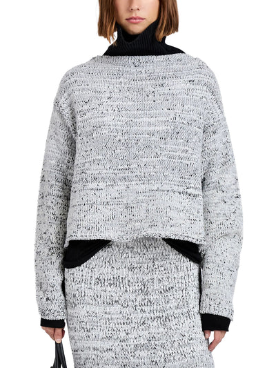 Maddox Sweater in Marled Cotton