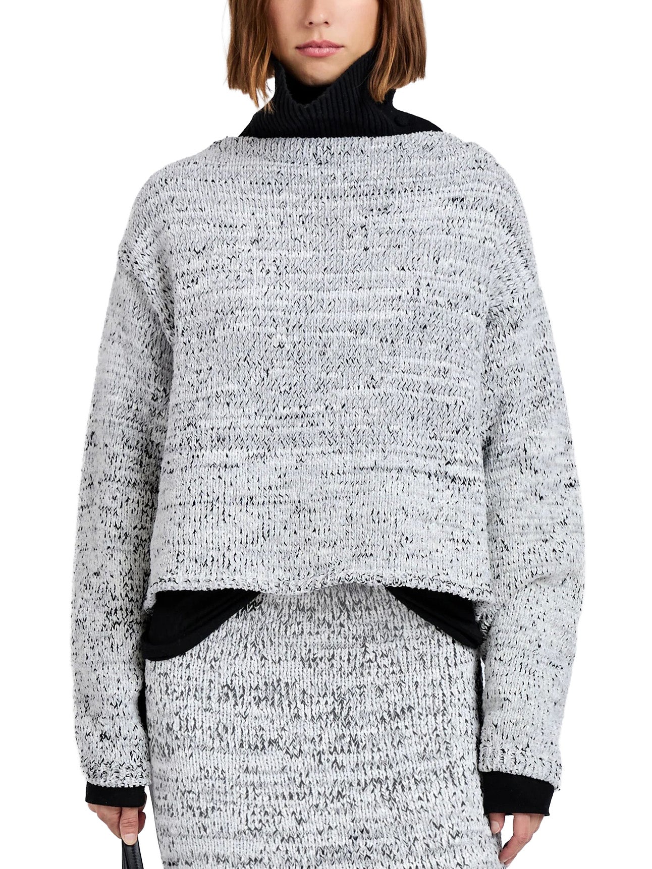 Maddox Sweater in Marled Cotton