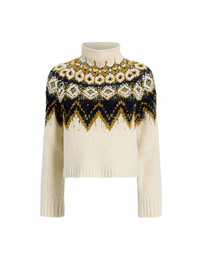Lizzy Sweater in Cream Multi