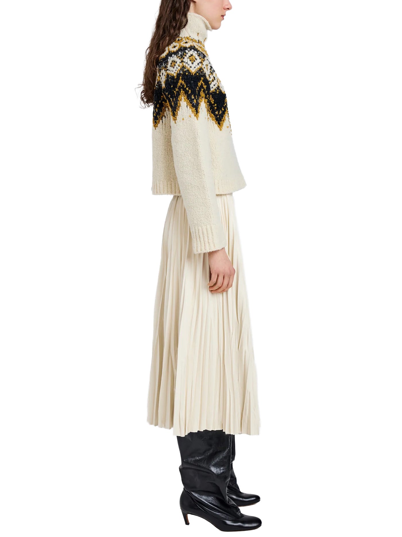 Lizzy Sweater in Cream Multi