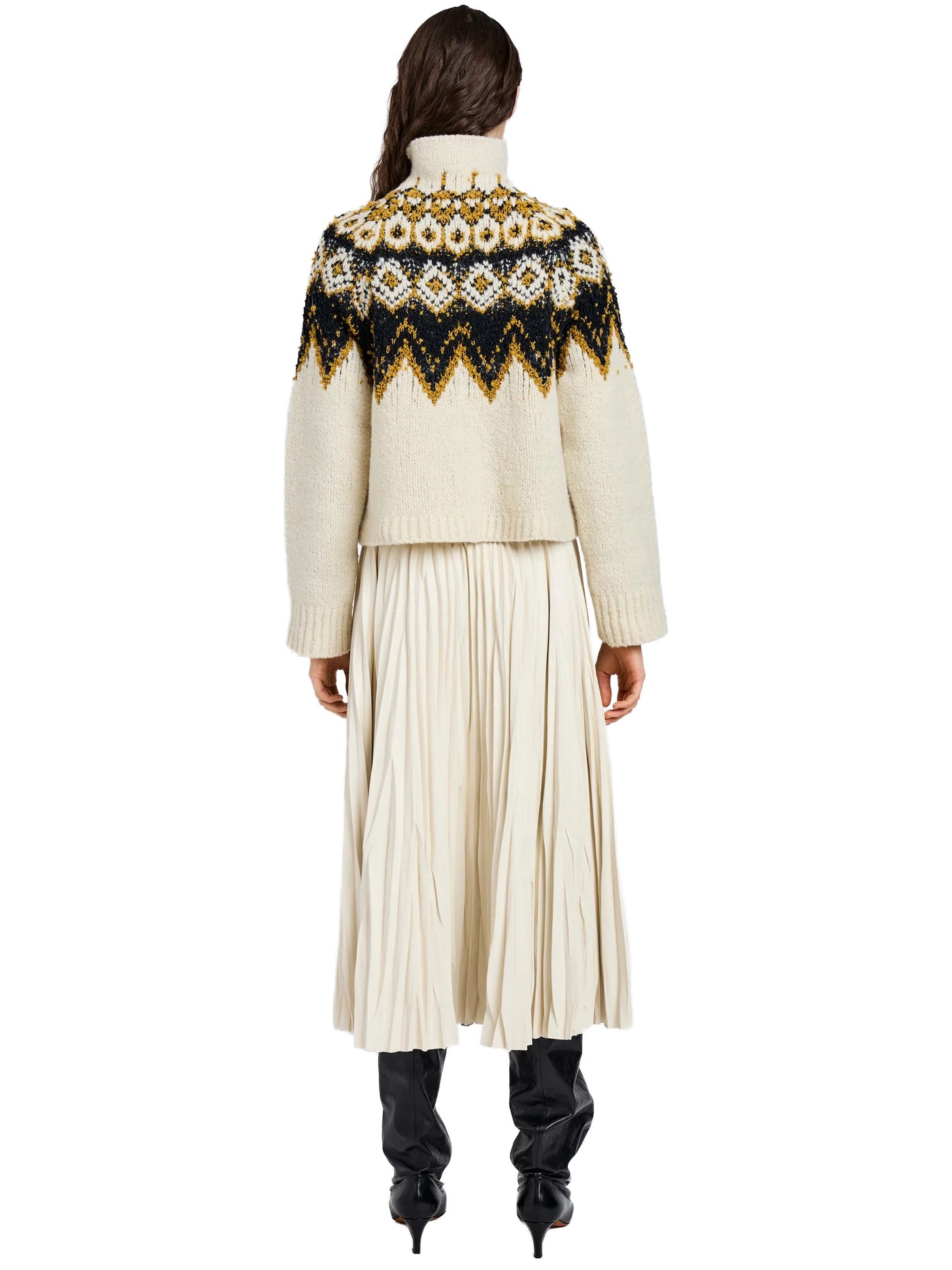 Lizzy Sweater in Cream Multi