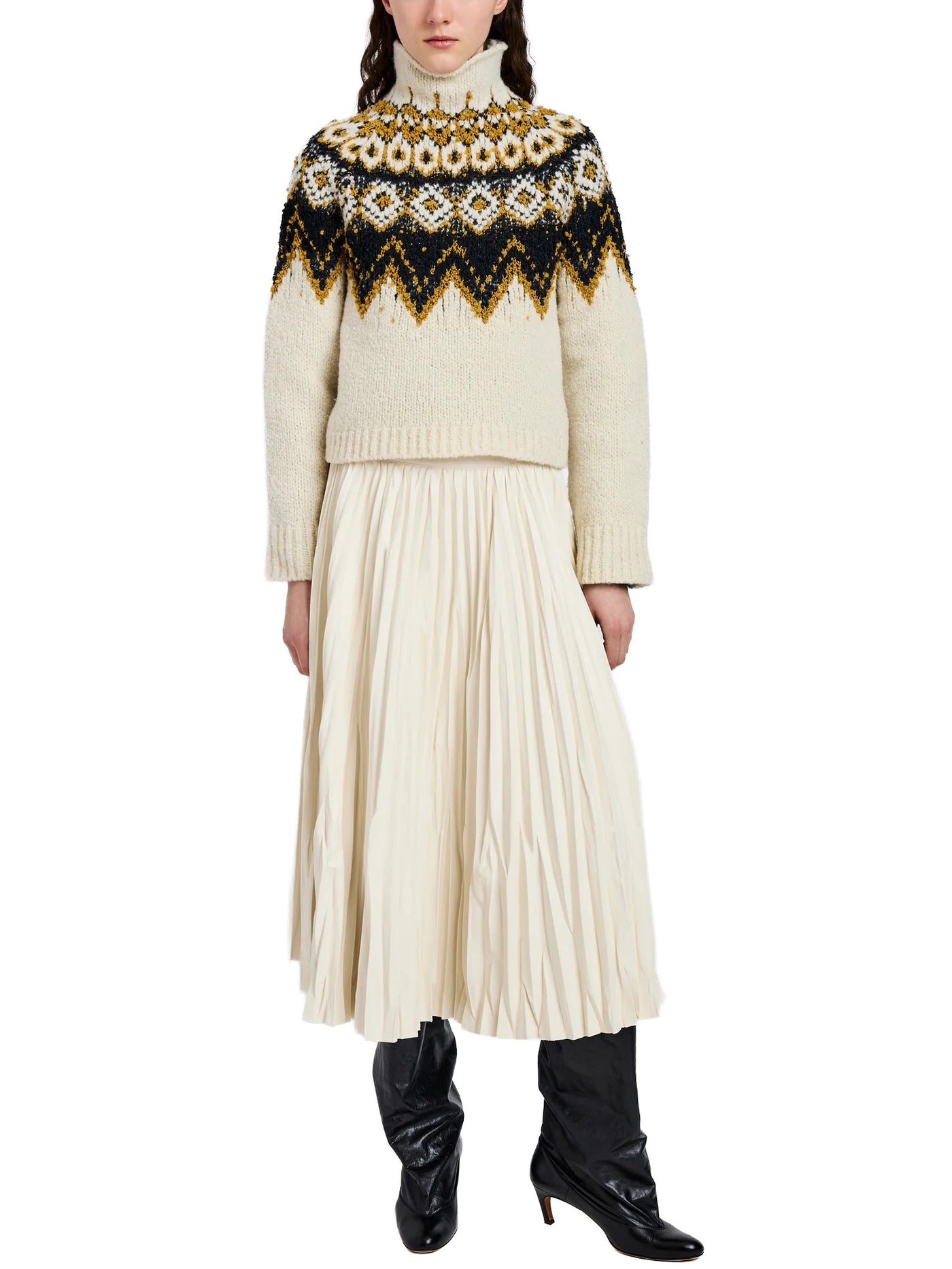 Lizzy Sweater in Cream Multi