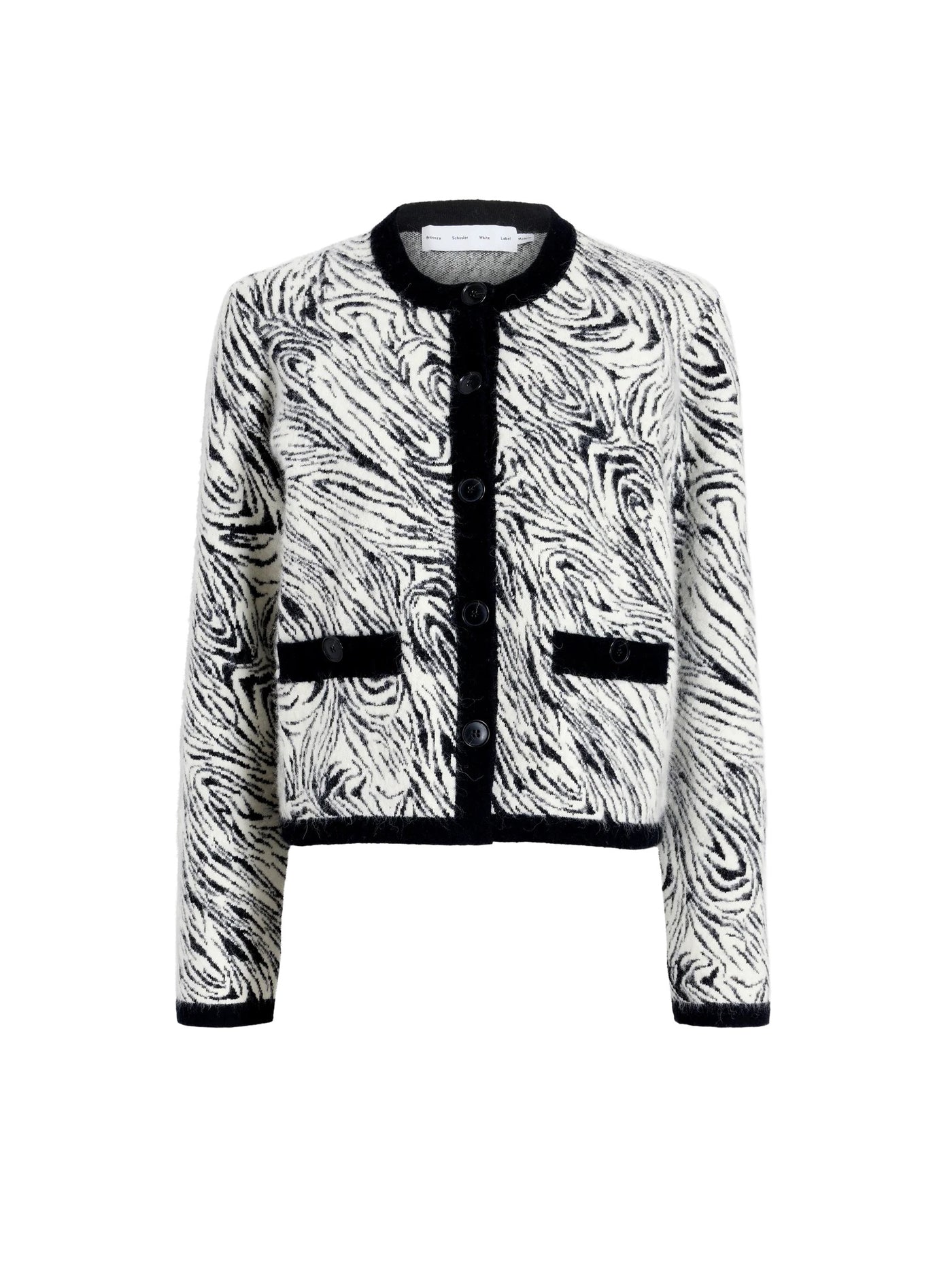 Amina Jacket in Jacquard Alpaca