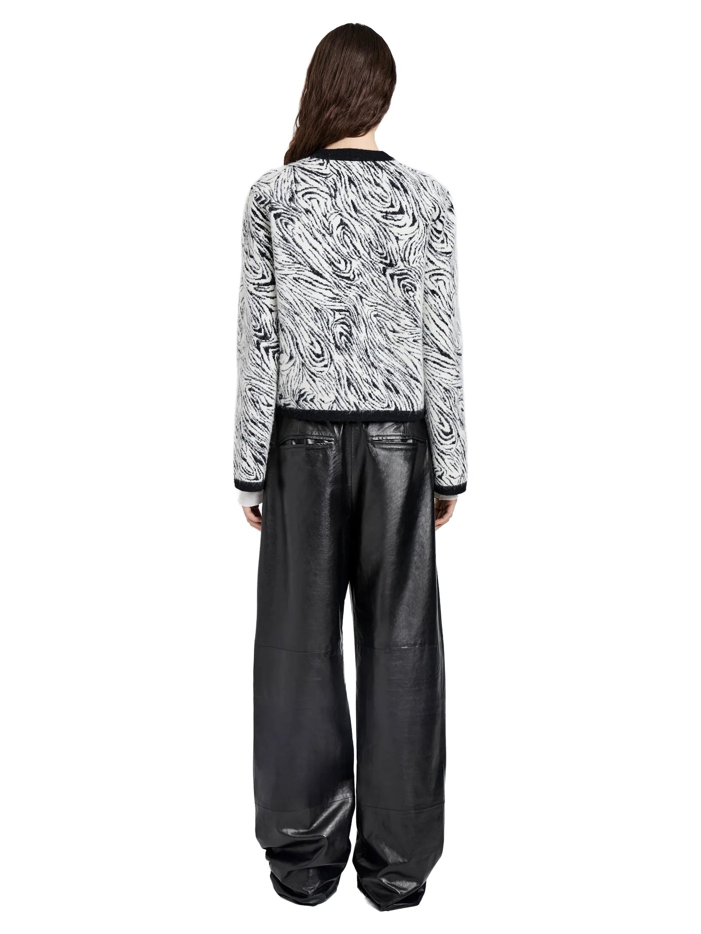 Amina Jacket in Jacquard Alpaca