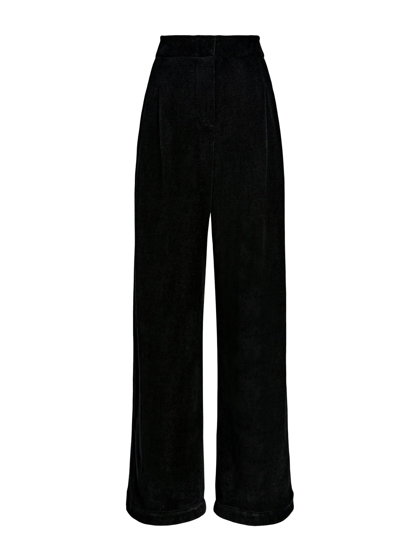 Aria Pant in Corduroy Black