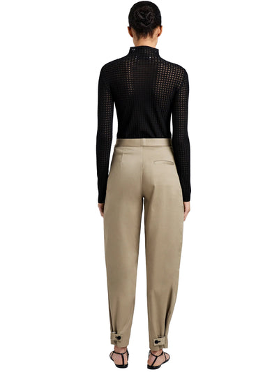 Zella Top in Check Merino