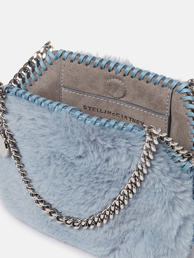 Falabella Mini Tote Bag in Baby Blue