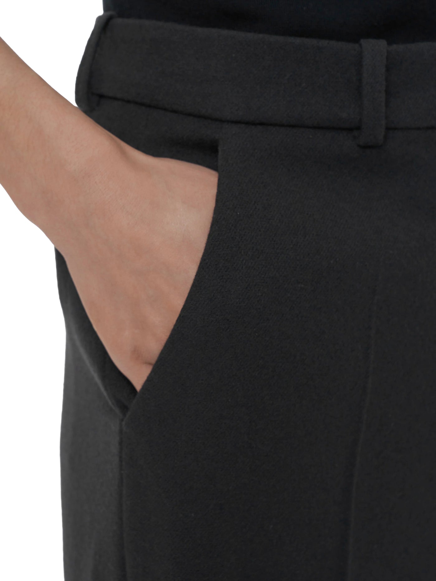Alana Flannel Wool Trousers
