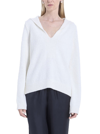 BAHIA Bouclette V Neck Sweater