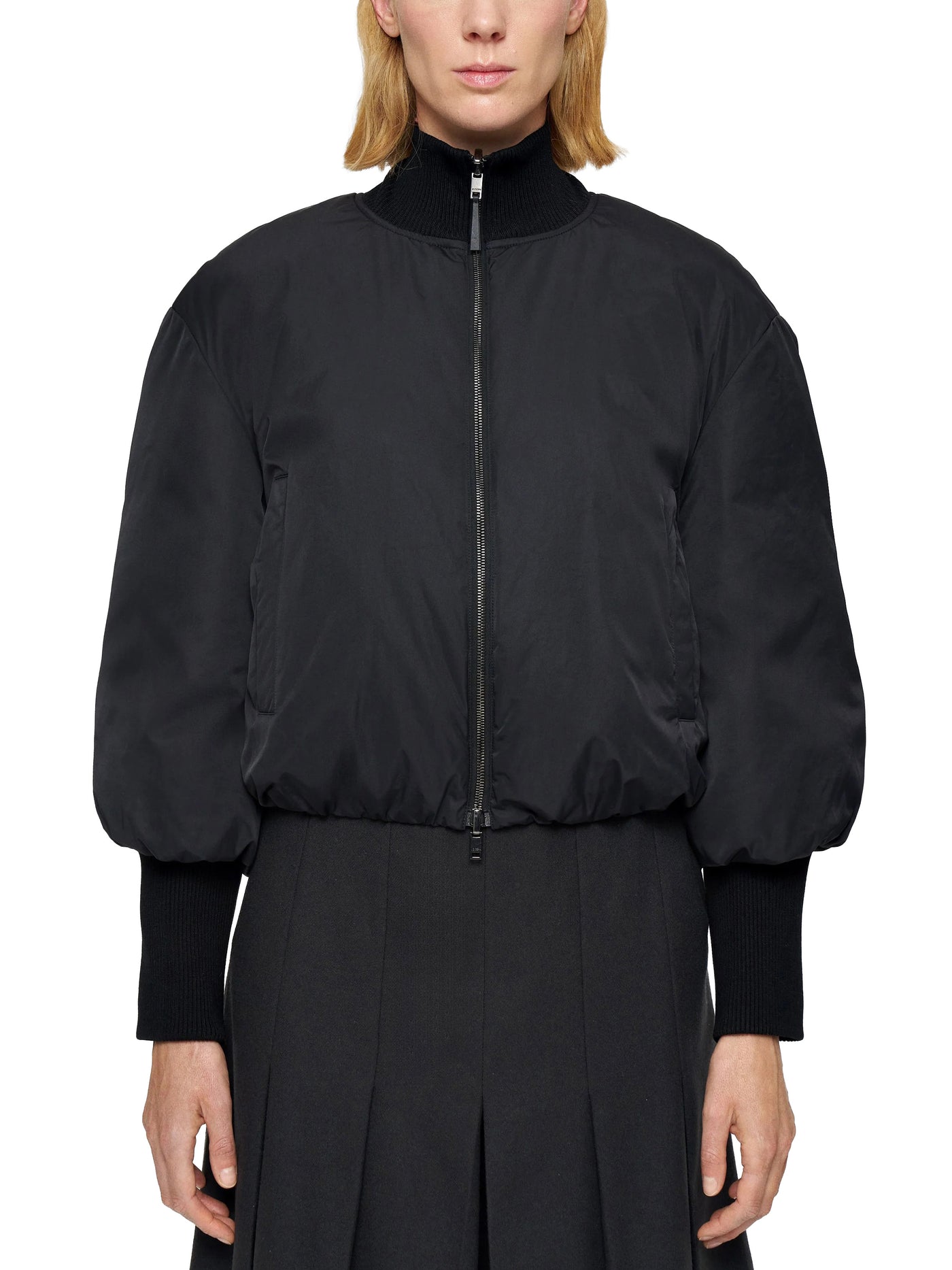 Bart Padded Duck Down Bomber Jacket