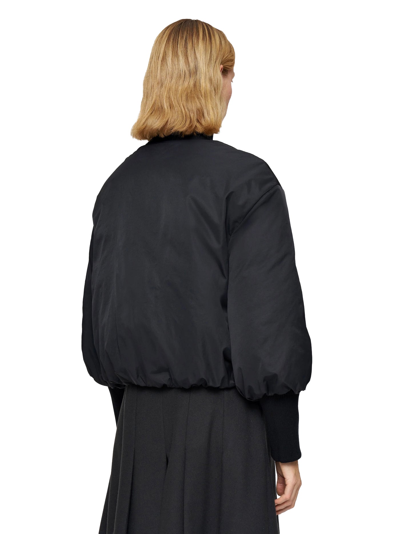Bart Padded Duck Down Bomber Jacket
