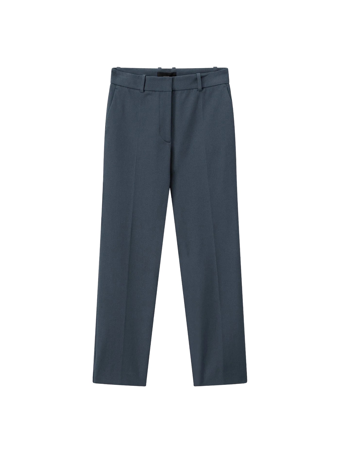 Coleman Gabardine Stretch Trousers in Smoke