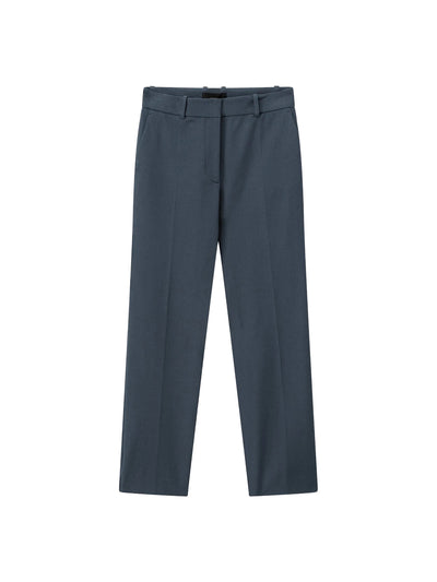 Coleman Gabardine Stretch Trousers in Smoke