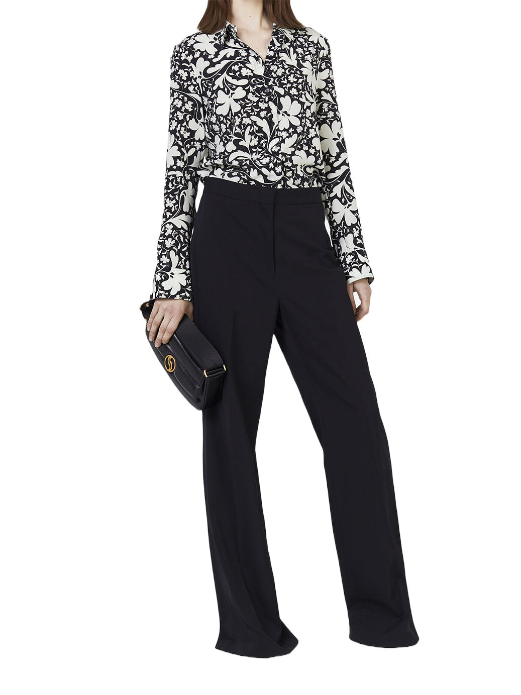 Stella Iconics Flared Tailored Trousers in Black