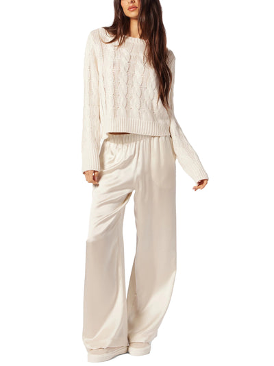 Brynn Silk Wide Leg Pant