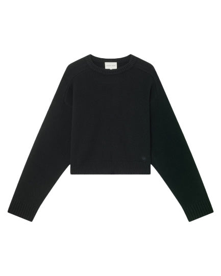 BRUZZI Wool Cashmere Sweater in Black