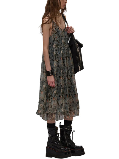 Gathered Tank Dress